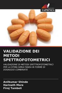 Produktbild: Validazione Dei Metodi Spettrofotometrici