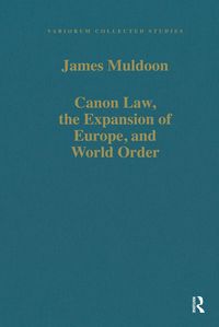 Produktbild: Canon Law, the Expansion of Europe, and World Order