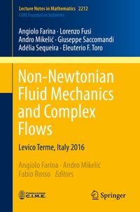 Produktbild: Non-Newtonian Fluid Mechanics and Complex Flows