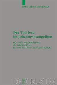 Produktbild: Der Tod Jesu im Johannesevangelium