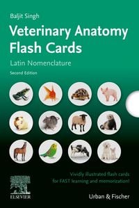 Produktbild: Lernkarten Veterin&auml;ranatomie / Veterinary Anatomy Flash Cards