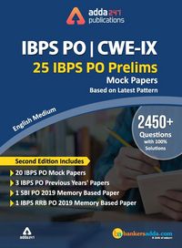 Produktbild: IBPS PO 2019 Prelims Mocks Papers (English Printed Edition)