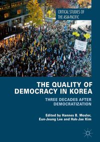 Produktbild: The Quality of Democracy in Korea