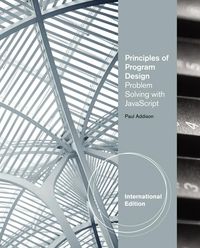Produktbild: Addison, P: Principles of Program Design