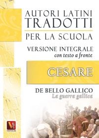 Produktbild: La guerra gallica-De bello gallico. Versione integrale con testo latino a fronte