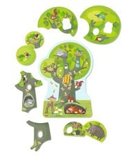 Produktbild: HABA 1306939001 - Holzpuzzle Waldtiere, Schichtenpuzzle mit 3 Ebenen