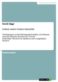 Produktbild: Leiten unter Gottes Autorit&auml;t