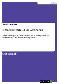 Produktbild: Einflussfaktoren auf die Gesundheit