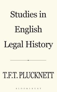 Produktbild: Studies in English Legal History