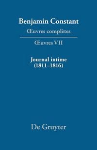 Produktbild: Journal intime (1811-1816). Carnet. Livres de d&eacute;penses