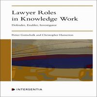 Produktbild: Lawyer Roles in Knowledge Work