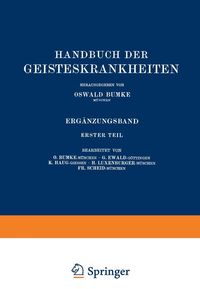 Produktbild: Handbuch der Geisteskrankheiten