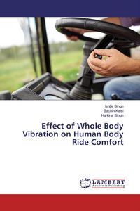Produktbild: Effect of Whole Body Vibration on Human Body Ride Comfort