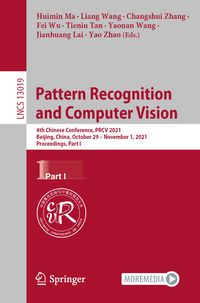 Produktbild: Pattern Recognition and Computer Vision