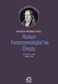 Produktbild: Ruhun Fenomenolojisine &Ouml;ns&ouml;z