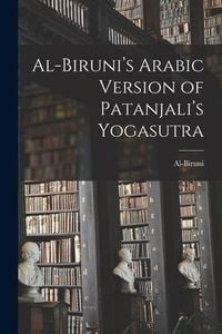 Produktbild: Al-Biruni's Arabic Version of Patanjali's Yogasutra