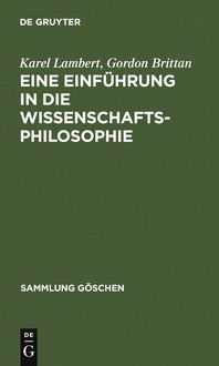 Produktbild: Eine Einf&uuml;hrung in die Wissenschaftsphilosophie