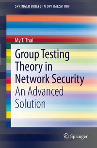 Produktbild: Group Testing Theory in Network Security