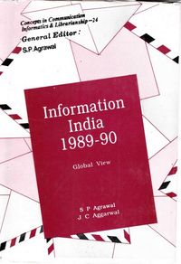 Produktbild: Information India 1989-90 (Global View)