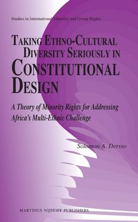 Produktbild: Taking Ethno-Cultural Diversity Seriously in Constitutional Design
