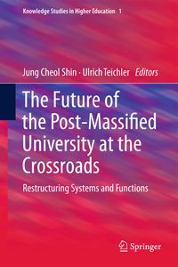 Produktbild: The Future of the Post-Massified University at the Crossroads