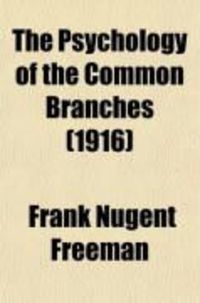 Produktbild: The Psychology of the Common Branches