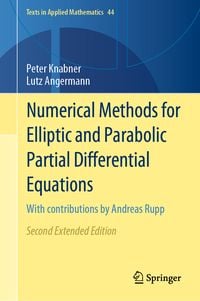 Produktbild: Numerical Methods for Elliptic and Parabolic Partial Differential Equations