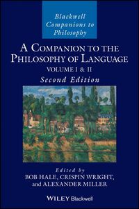 Produktbild: A Companion to the Philosophy of Language