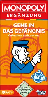 Produktbild: Monopoly Erg&auml;nzung: Gehe In Das Gef&auml;ngnis