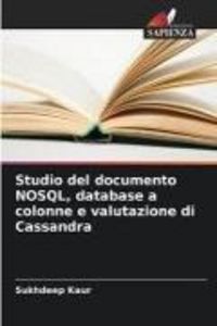 Produktbild: Studio del documento NOSQL, database a colonne e valutazione di Cassandra