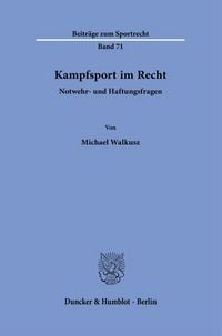 Produktbild: Kampfsport im Recht