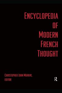 Produktbild: Encyclopedia of Modern French Thought