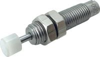 Produktbild: TRU COMPONENTS Sto&szlig;d&auml;mpfer TC-14330856 TC-AC0604-2 Geh&auml;usematerial: Edelstahl Hubl&auml;nge: 4 mm 1 St.