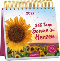 Produktbild: Postkartenkalender 365 Tage Sonne im Herzen 2027