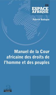Produktbild: Manuel de la Cour africaine des droits de l'homme et des peuples