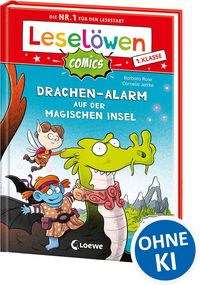 Produktbild: Lesel&ouml;wen Comics 1. Klasse - Drachen-Alarm auf der magischen Insel