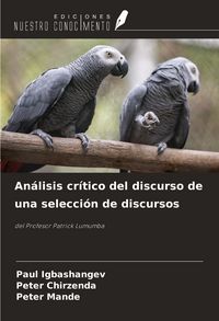 Produktbild: An&aacute;lisis cr&iacute;tico del discurso de una selecci&oacute;n de discursos