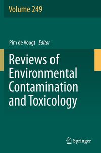 Produktbild: Reviews of Environmental Contamination and Toxicology Volume 249