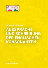 Produktbild: Aussprache und Schreibung der englischen Kosonanten