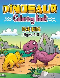 Produktbild: Dinosaur Coloring Book for Kids ages 4-8
