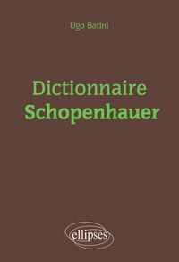 Produktbild: Dictionnaire Schopenhauer
