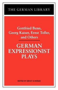 Produktbild: German Expressionist Plays