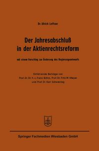 Produktbild: Der Jahresabschlu&szlig; in der Aktienrechtsreform