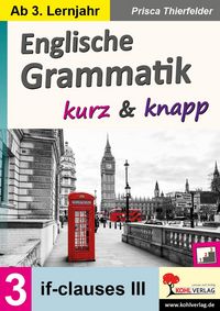Produktbild: Englische Grammatik kurz und knapp / Band 3