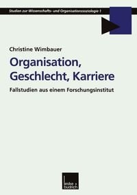 Produktbild: Organisation, Geschlecht, Karriere