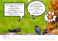 Wenn Schwalben reden (Wandkalender 2023 DIN A3 quer)