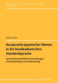 Produktbild: Aussprache japanischer Eigennamen in der bundesdeutschen Standardsprache