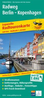 Bild vom Artikel Radtourenkarte Radweg Berlin - Kopenhagen 1 : 50 000 vom Autor Publicpress Verlag