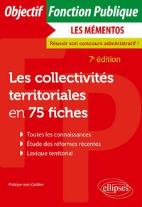 Produktbild: Les collectivit&eacute;s territoriales en 75 fiches