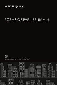 Produktbild: Poems of Park Benjamin